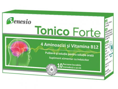 Suplimente alimentare - Tonico forte 10 ml, 10 flacoane buvabile