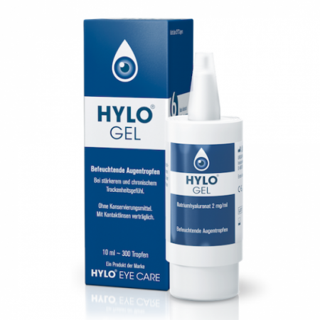 PRODUSE - Hylo Gel Picaturi Lubrifiante Pentru Ochi, 10 ml