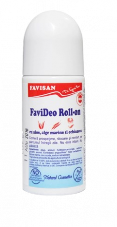 Pielea mea , frumoasă și îngrijită - FaviDeo roll-on, 50 ml