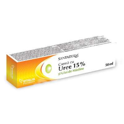 Altele - Crema Cu Uree 15% Si Ulei De Masline X 50ML - Santaderm