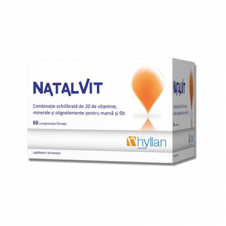 Aștept un bebeluș! - Natalvit, 60 comprimate