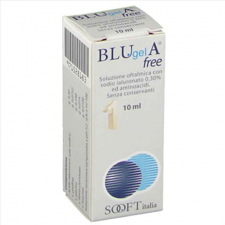 PRODUSE - Blu gel A free 0,3% solutie oftalmica, 10 ml