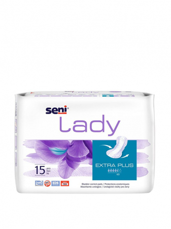 Incontinență urinară - Absorbante Urologice Seni Lady Extra Plus, 15 bucati
