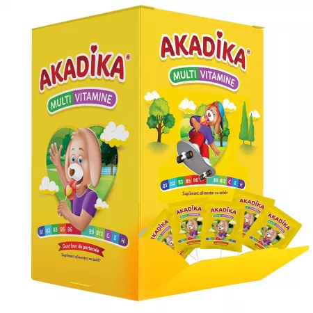 Altele - Acadele Multivitamine Akadika , 50bucati