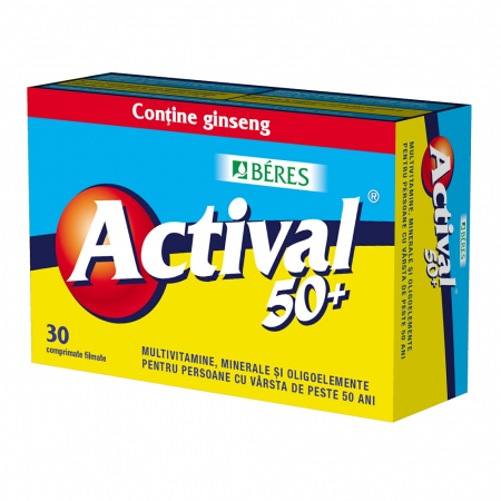 De toate cele.... - Actival 50+, 30 comprimate filmate