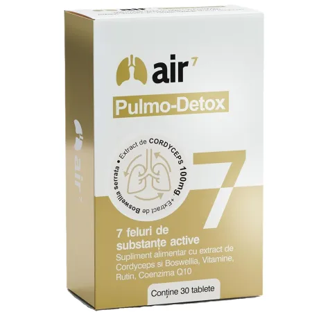 Altele - Air 7 Pulmo Detox, 30 capsule