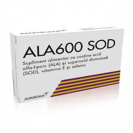 PRODUSE - ALA600 SOD, 20 comprimate