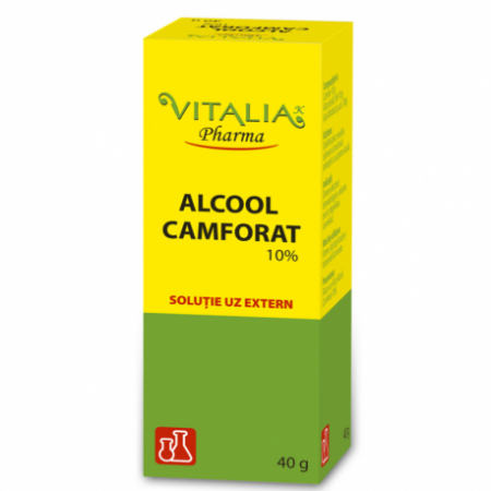 PRODUSE - Alcool Camforat 10% Solutie Uz Extern X 40G