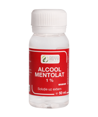Vitamine Si Suplimente - Alcool Mentolat 1% Soluție Uz Extern 50 ml