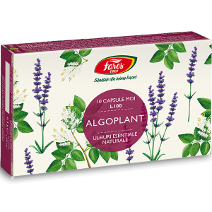 Hapciu! Mă doare gâtul! Tușesc! - Algoplant (L100), 10 capsule moi