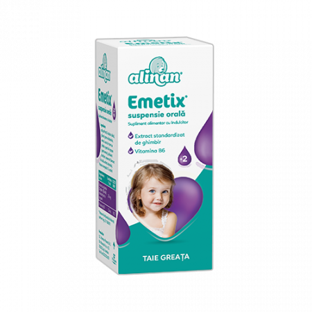 Tulburări gastrointestinale - Alinan Emetix suspensie orala, 20 ml