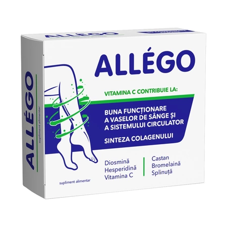Multivitamine si minerale adulti - Allego X 30 comprimate Fiterman Pharma