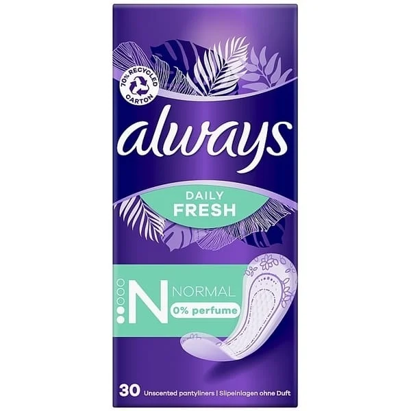 Ceaiuri - Always Normal Fresh 30 bucăți, PROCTER & GAMBLE MANUFACTURING GMBH - GERMANIA