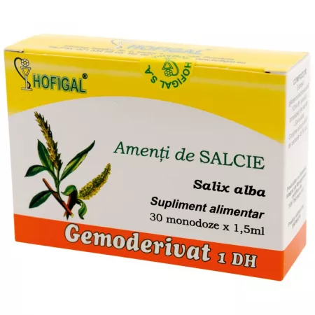 PRODUSE - Gemoderivat din Amenti de Salcie, 30 monodoze