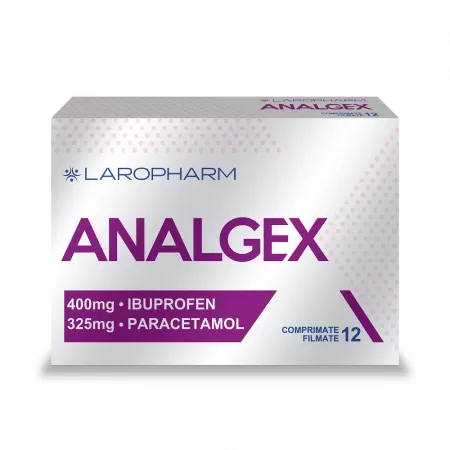 Medicamente OTC - Analgex 400Mg/325Mg X 12 Comprimate Filmate