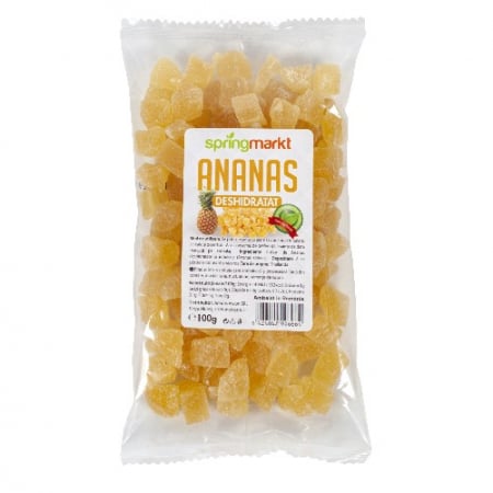 Alimente - Ananas Deshidratat X 100G