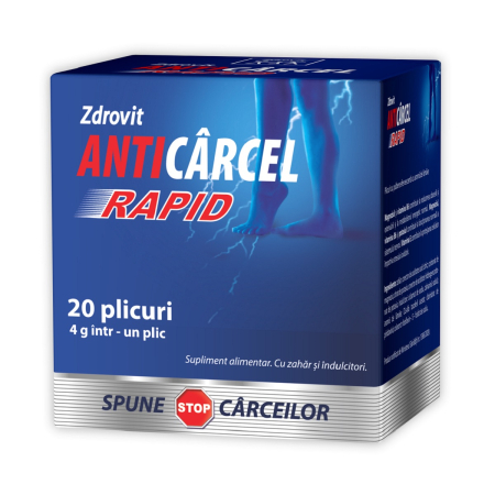 Dieta Si Wellness - Anticarcel Rapid 20 plicuri NATUR PRODUKT
