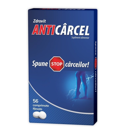 Multivitamine si minerale adulti - Anticarcel X 56 comprimate NATUR PRODUKT