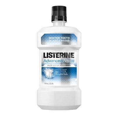 De toate cele.... - Listerine Advanced White Apă de gură, 250 ml