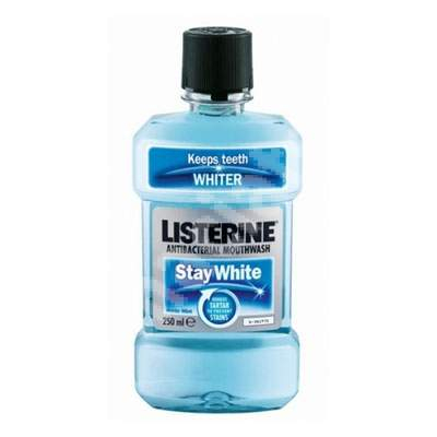 Altele - Listerine Stay White Apa de gura, 250 ml