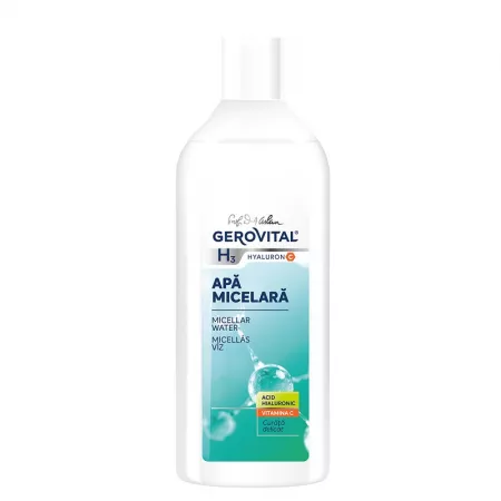 Ingrijire Maini - Apa micelară Gerovital H3 Hyaluron C 400 ml
