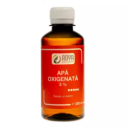 Multivitamine si minerale adulti - Apă oxigenată 3% ADYA GREEN 200 ml