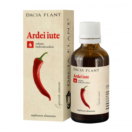 Promoțiile lunii - Tinctură de ardei iute, 50 ml