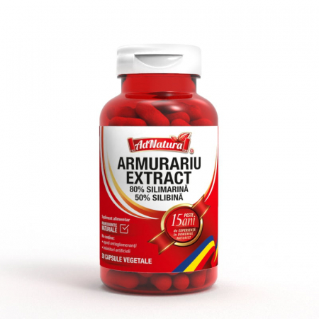 Circulatie periferica deficitara - ARMURARIU EXTRACT 80% SILIMARINA 50% SILIBINA
