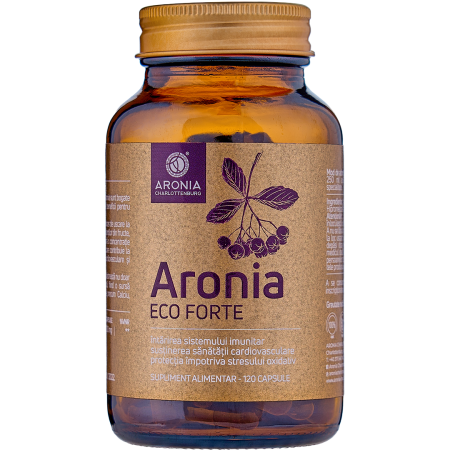 PRODUSE - Aronia Forte 120 Capsule RAW ECO
