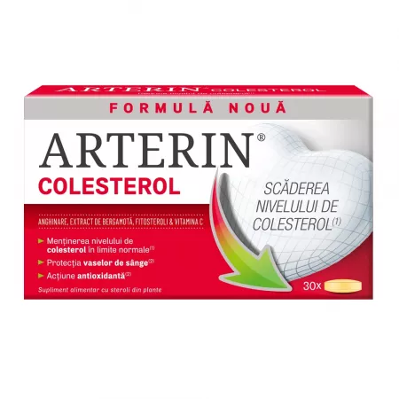 PRODUSE - Arterin Colesterol 30 comprimate Perrigo