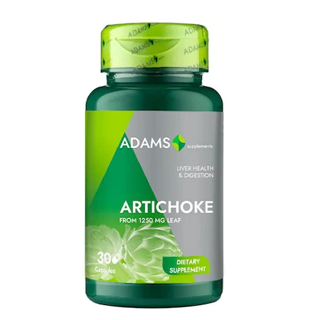Protectie si Detoxifiere Hepatica - Artichoke Extract de anghinare 500 mg 30 capsule