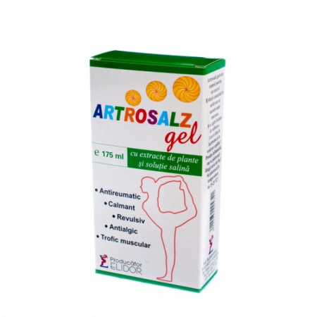 Reumatologie Si Traumatisme - Artrosalz Gel 175 ml Elidor