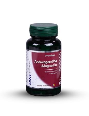 Antistres - Ashwagandha+Magneziu 60+30 capsule DVR PHARM