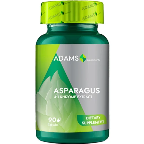 Protectie si Detoxifiere Hepatica - Asparagus Extract 90 capsule Adams Vision