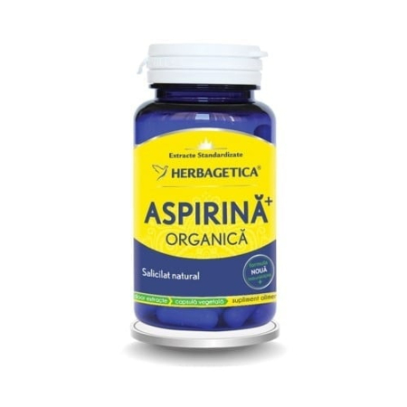 Multivitamine si minerale adulti - Aspirina Organica Herbagetica 60 capsule