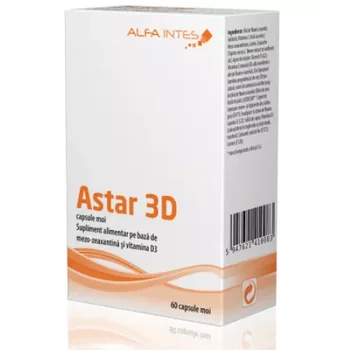 Ingrijire ochi - Astar 3D Soft, 60 capsule