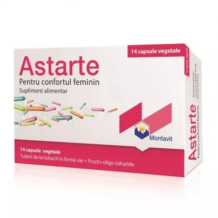 Multivitamine si minerale adulti - Astarte X 14 capsule MONTAVIT, MONTAVIT 003769