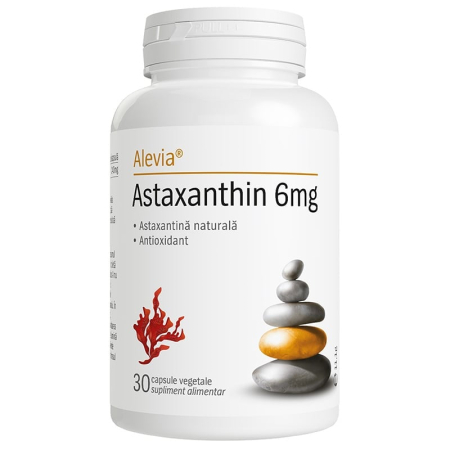 Multivitamine si minerale adulti - Astaxanthin 6 mg Alevia 30 capsule