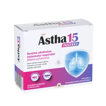 Protectie Solara - Astha 15 Instant 10 plicuri Sun Wave Pharma