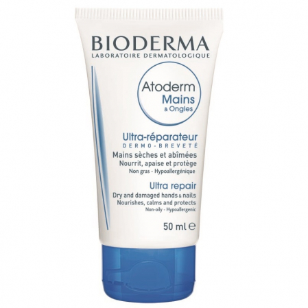 Dermato-cosmetice - Bioderma Atoderm crema de maini, 50 ml