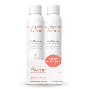 Dermato-cosmetice - Avene Apa termala spray 1+1-70% , 300ml