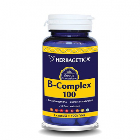 PRODUSE - B-Complex 100, 60 capsule vegetale