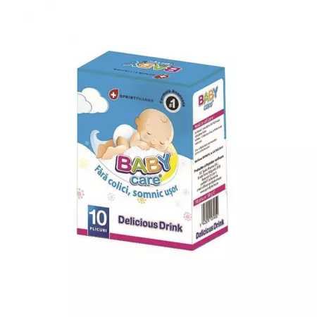 Promotiile lunii Septembrie - Baby Care Delicious Drink X 10 Plicuri