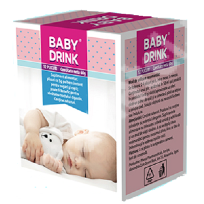 Circulatie periferica deficitara - Baby Drink , 12 pliculețe