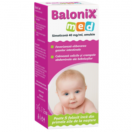 Hrană și colici - Balonix med emulsie, 50 ml