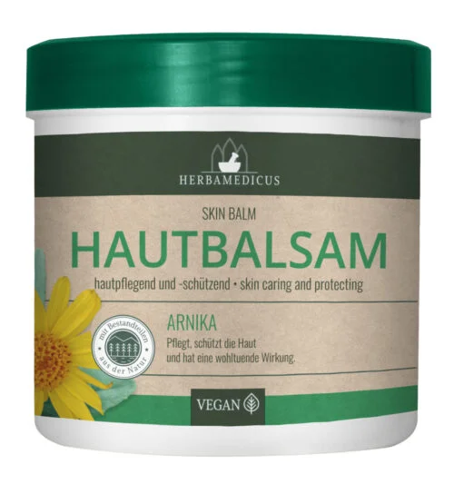 Au, scârțaie și doare-mobilitate scăzută + dureri osoase și articulare - Herbamedicus Balsam cu extract de Arnica, 250 ml