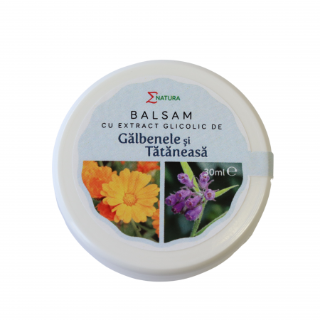 Altele - Balsam cu extract glicolic de gălbenele şi tătăneasă, 30ml