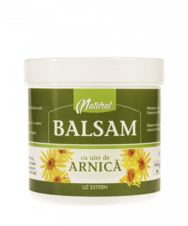 Produse autohtone - Balsam cu ulei de arnica, 250 ml