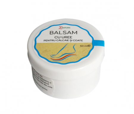 Altele - Balsam cu uree pentru călcâie şi coate , 50 ml, ∑NATURA