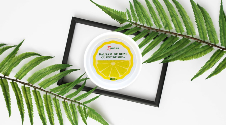 Ingrijire Fata - Balsam de buze cu unt de shea Enatura 20 ml